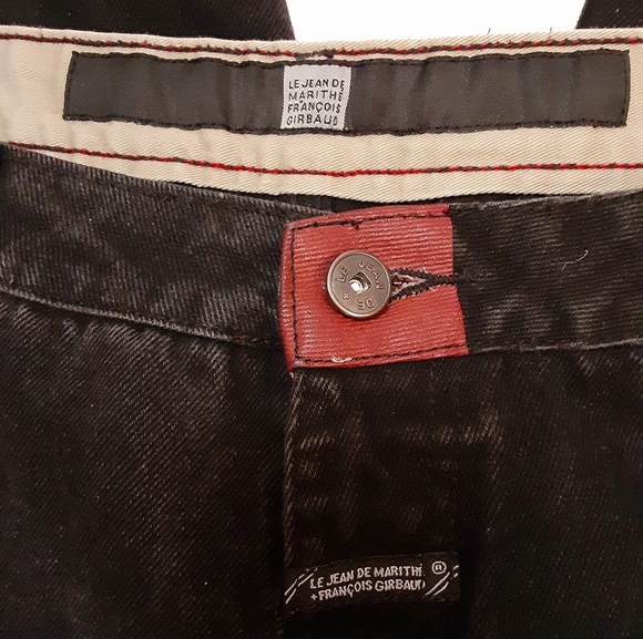 Vintage Men's Girbaud Black Shorts - Picture 3 of 5